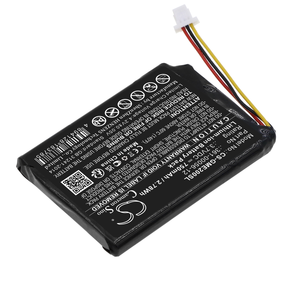 Baterija za GPS, Navigator Garmin Dezl OTR700 (CS-GME200SL)