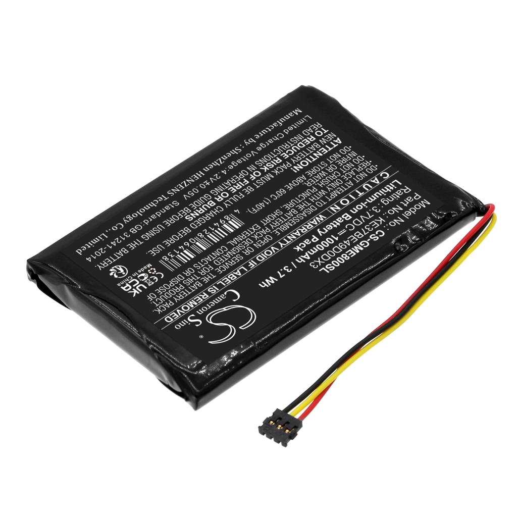 Kompatibilna zamjena baterije za Garmin KE37BE49D0DX3