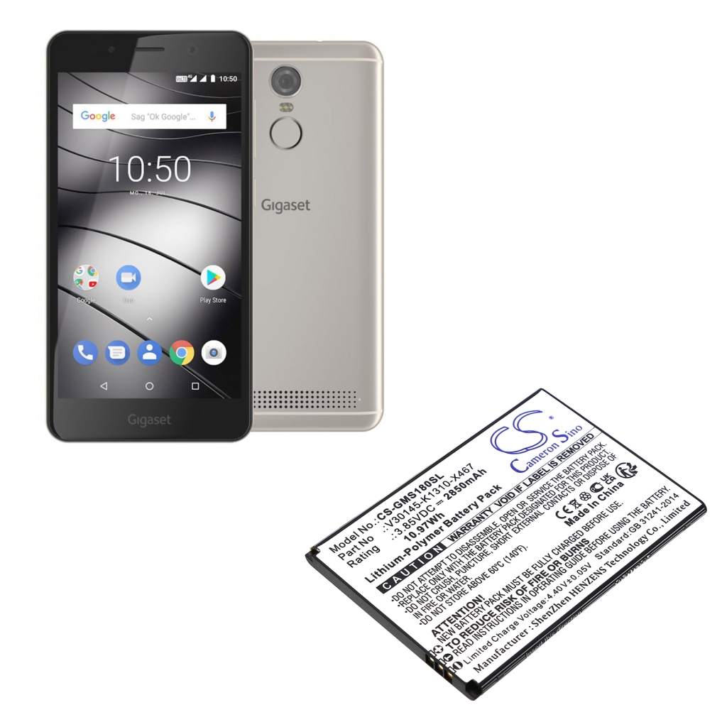 Baterija za mobilni telefon Gigaset CS-GMS180SL
