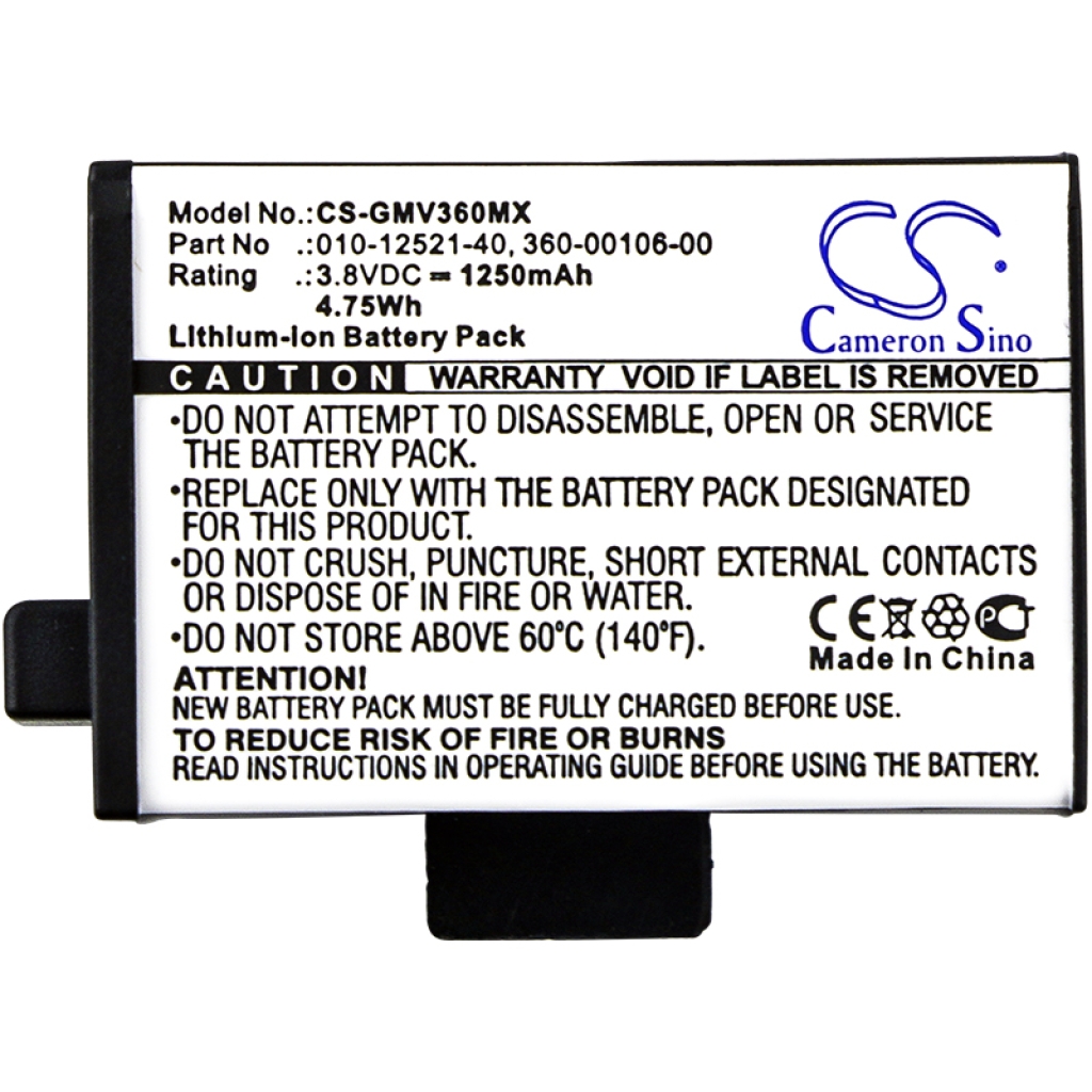 Baterija kompatibilno s Garmin CS-GMV360MX