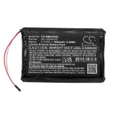 Compatible battery replacement for Garmin 361-00059-00,361-00059-01