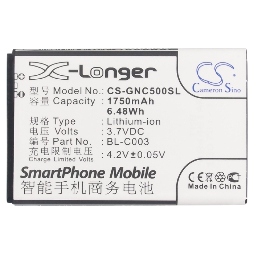 Baterija za mobilni telefon GIONEE CS-GNC500SL