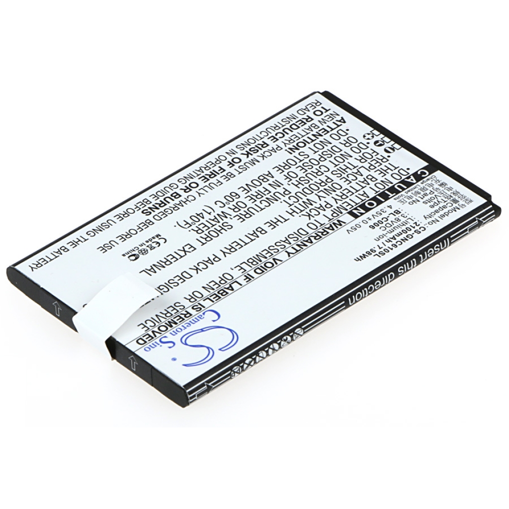 Cameron Sino CS-GNC610SL stražnji prikaz: 2100mAh 3,8V Li-ion, za telefon