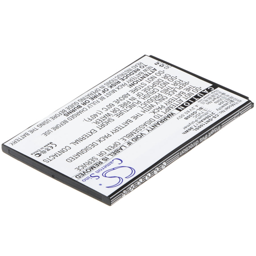 Baterija kompatibilno s GIONEE CS-GNT100SL