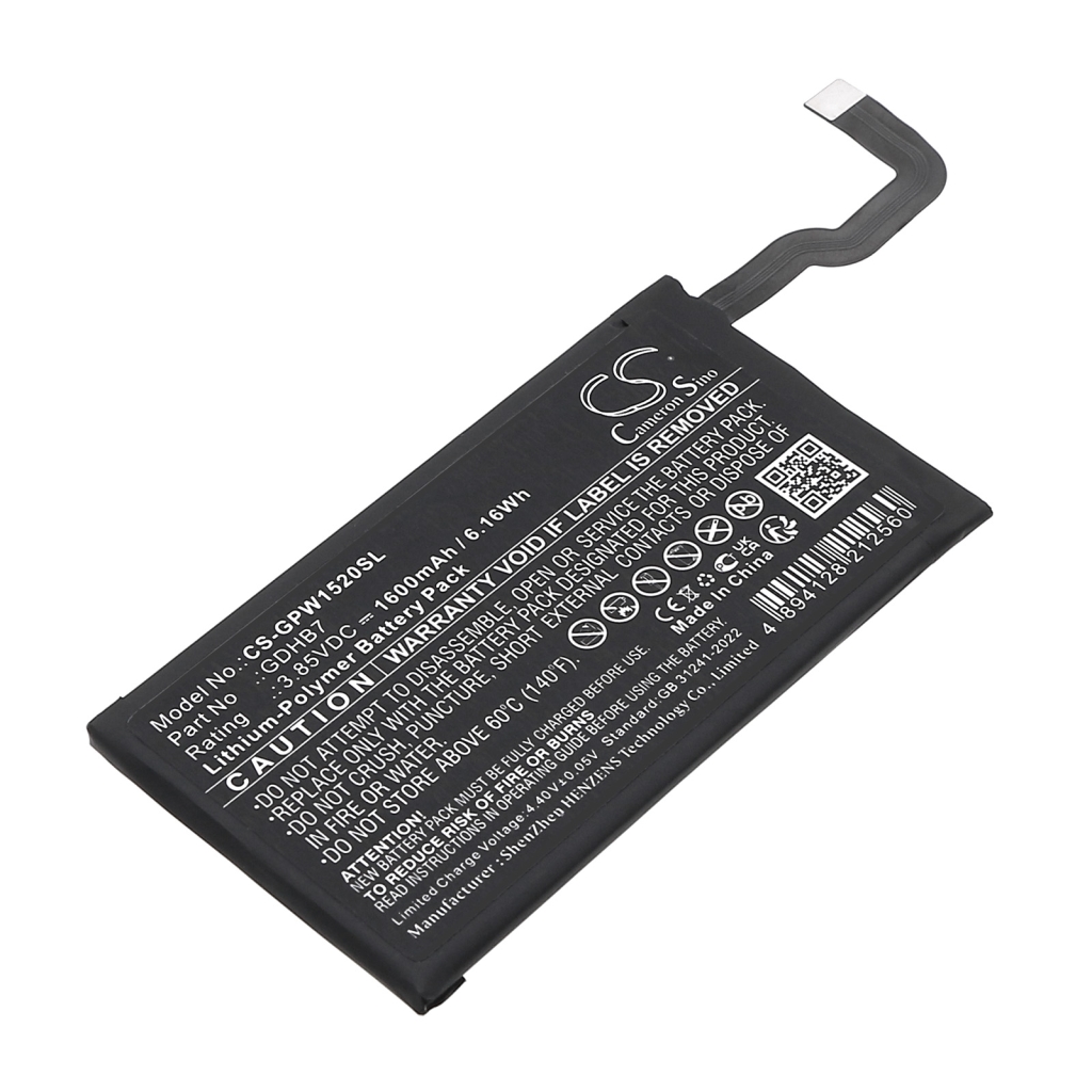 Baterija za mobilni telefon Google CS-GPW1520SL