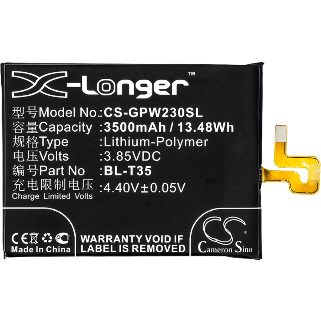 Kompatibilna zamjena baterije za Google BL-T35,EAC63718201