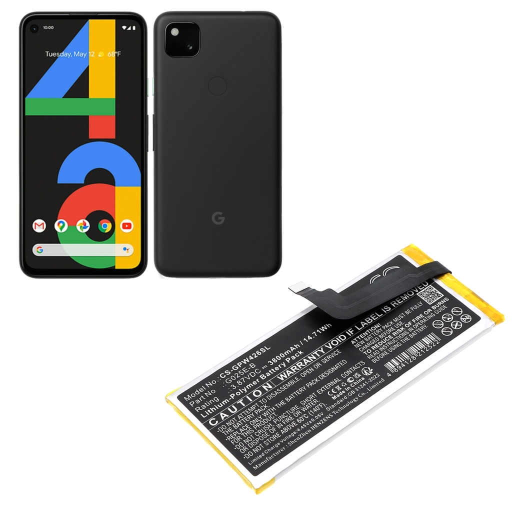 Kompatibilna zamjena baterije za Google G025E-B