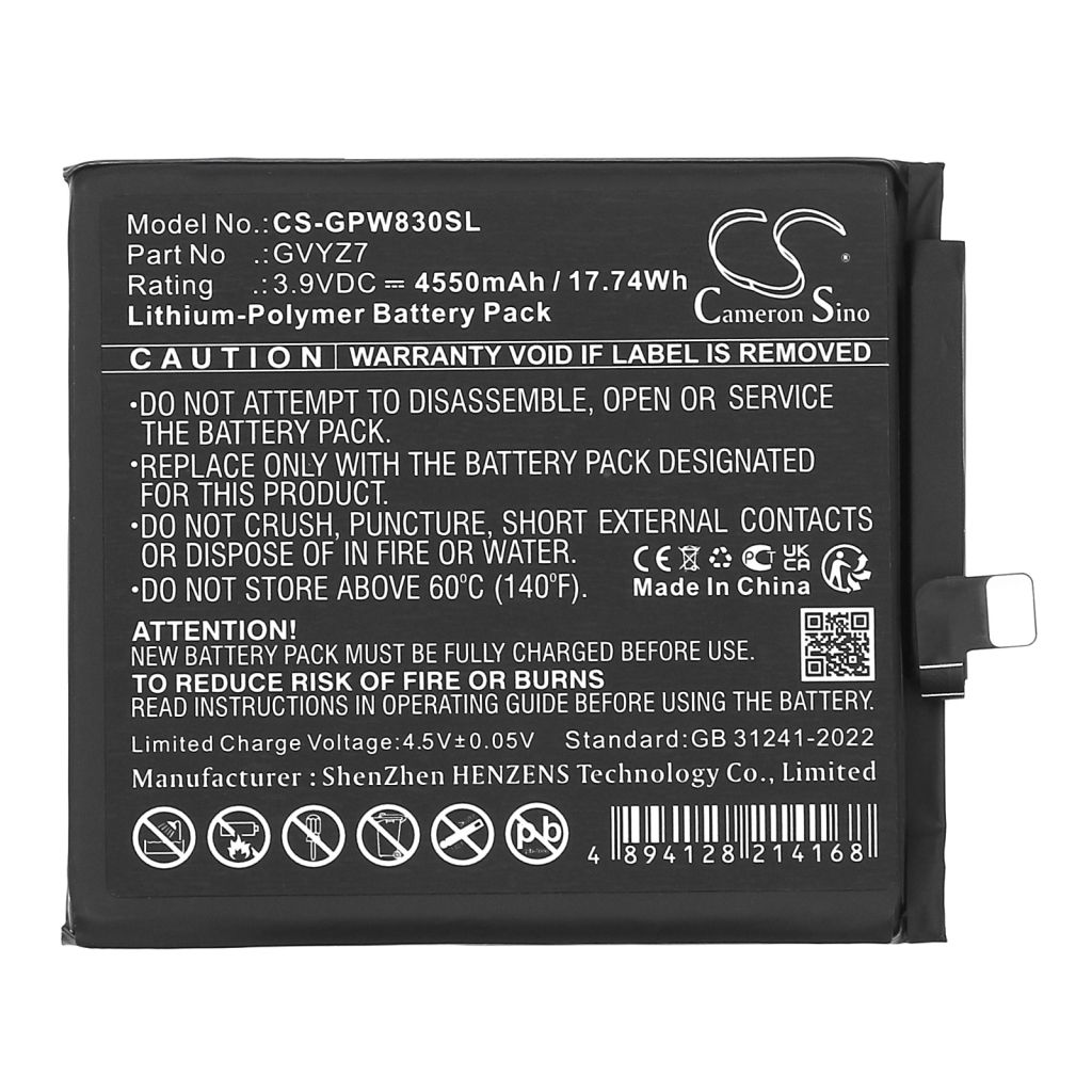 Baterija za mobilni telefon Google GR83Y (CS-GPW830SL)