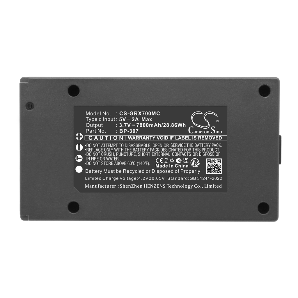 Specifikacija CS-GRX700MC 3,7V 7800mAh Li-ion lovačka kamera