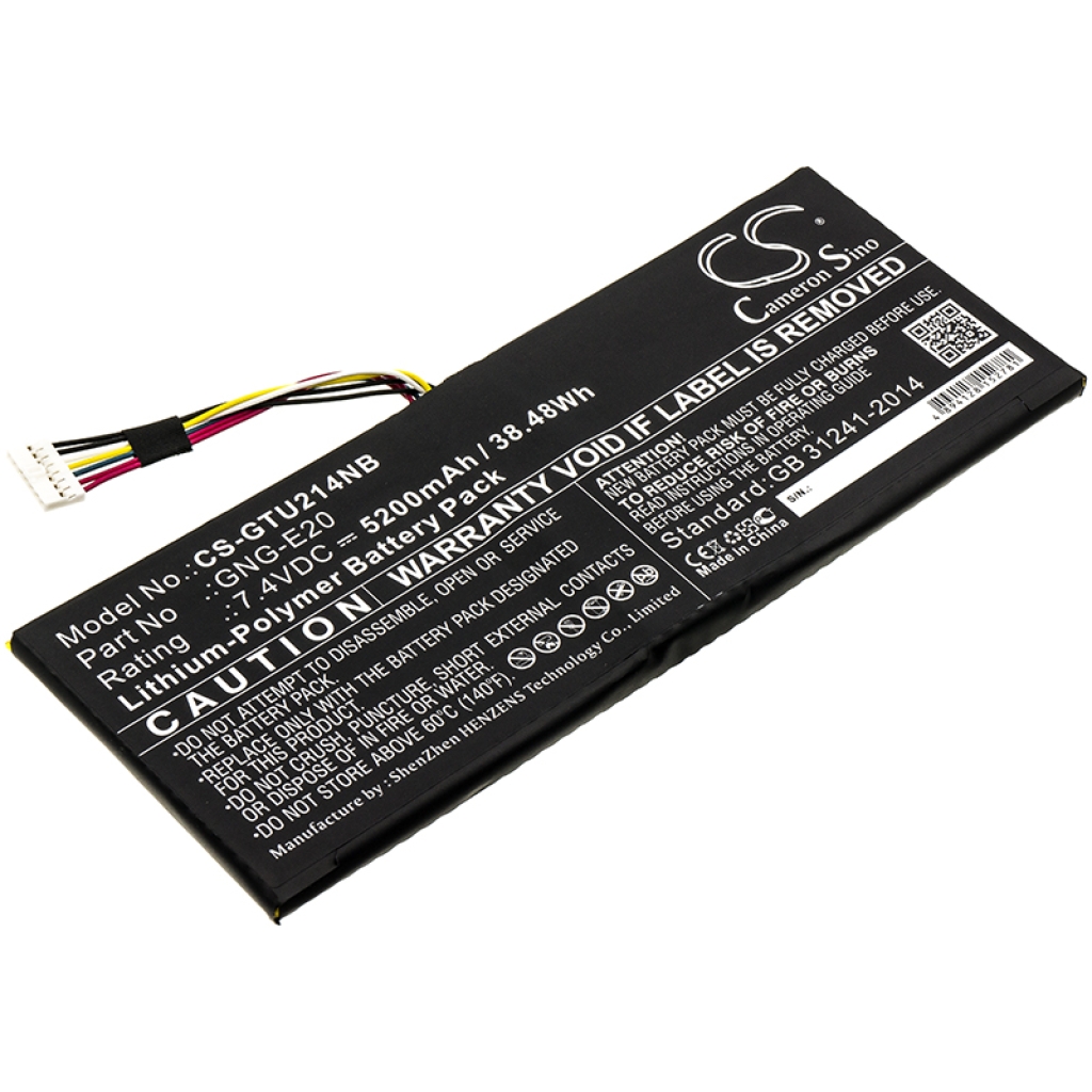 Kompatibilna zamjena baterije za Getac GNG-E20