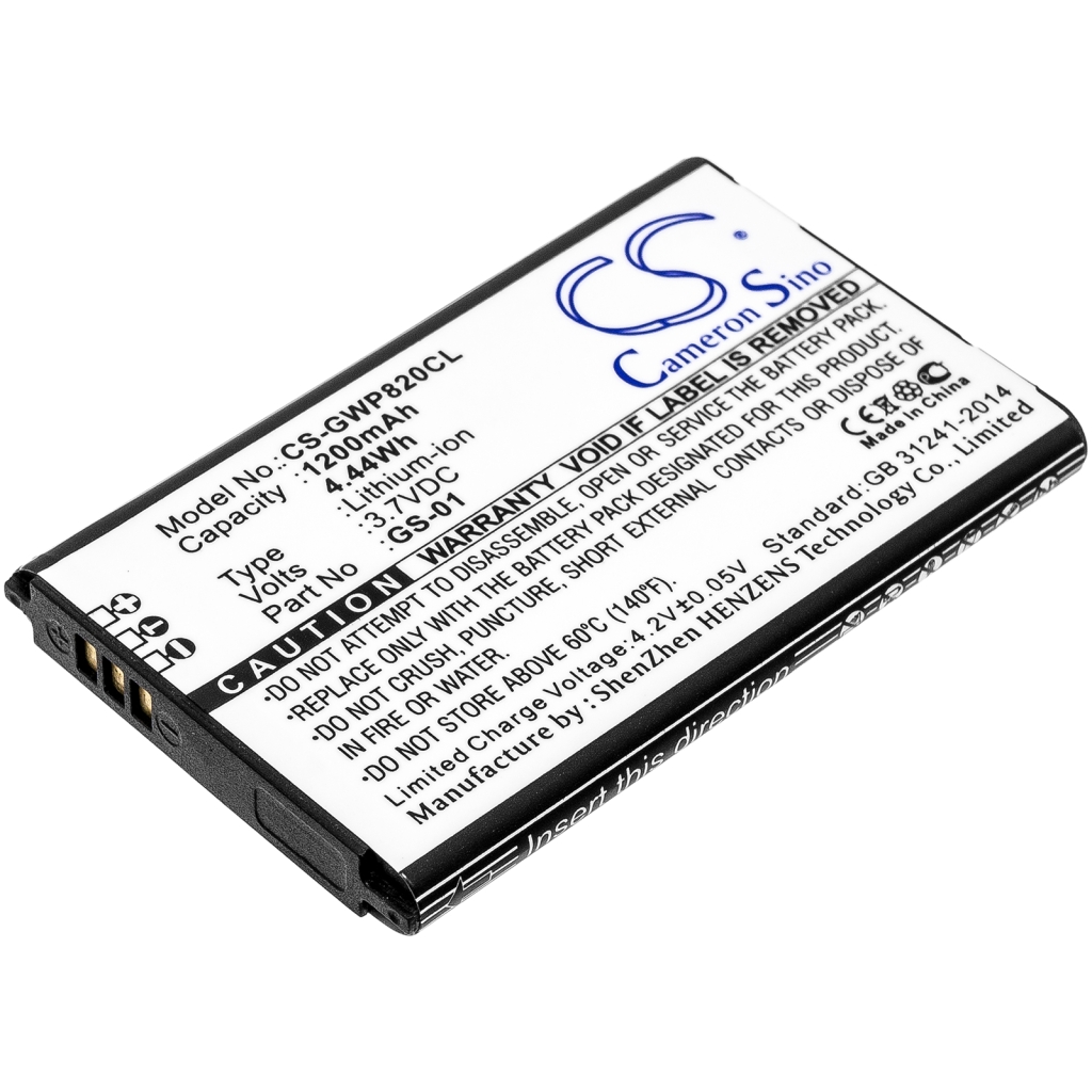 Baterija za bežični telefon Grandstream WP810 (CS-GWP820CL)