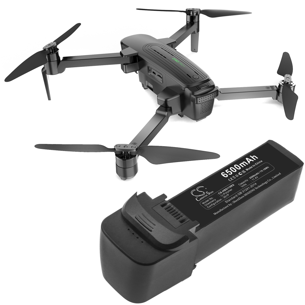 Kompatibilna zamjena baterije za Hubsan 9834117,GFHB6500