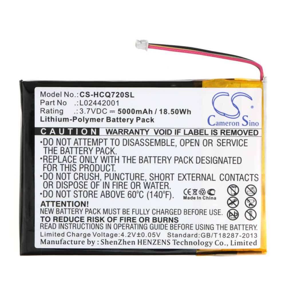 Baterija za tablet HP CQ720A (CS-HCQ720SL)