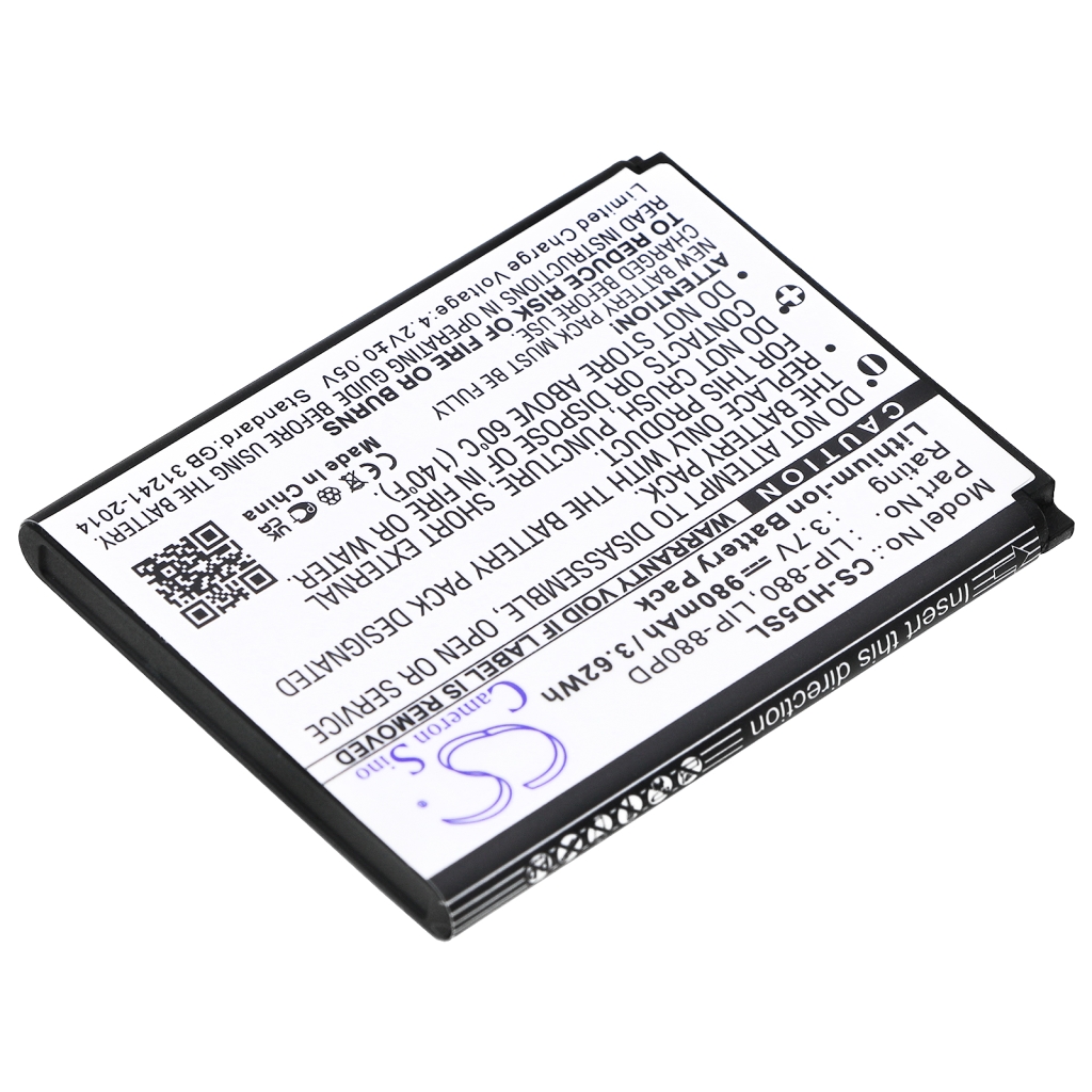 Baterije Zamjenjuje LIP-880PD