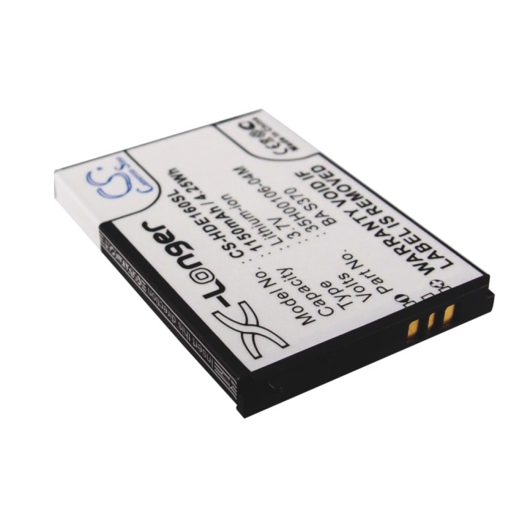 Cameron Sino X-Longer CS-HDE160SL prikaz prednje naljepnice: HTC BAS370 1150mAh 3,7V, X-Longer i Cameron Sino brendiranje
