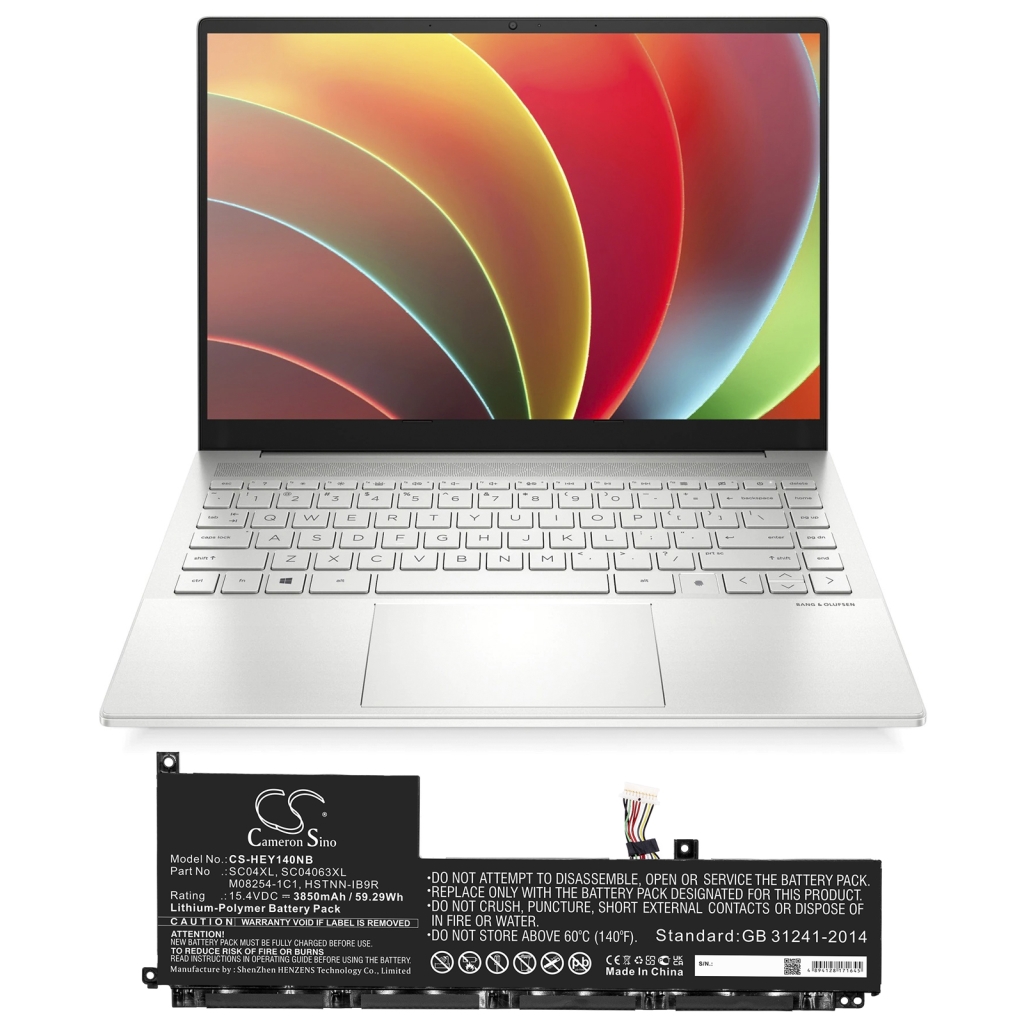 Baterija za prijenosno računalo HP Envy 14-EB0775NG (CS-HEY140NB)