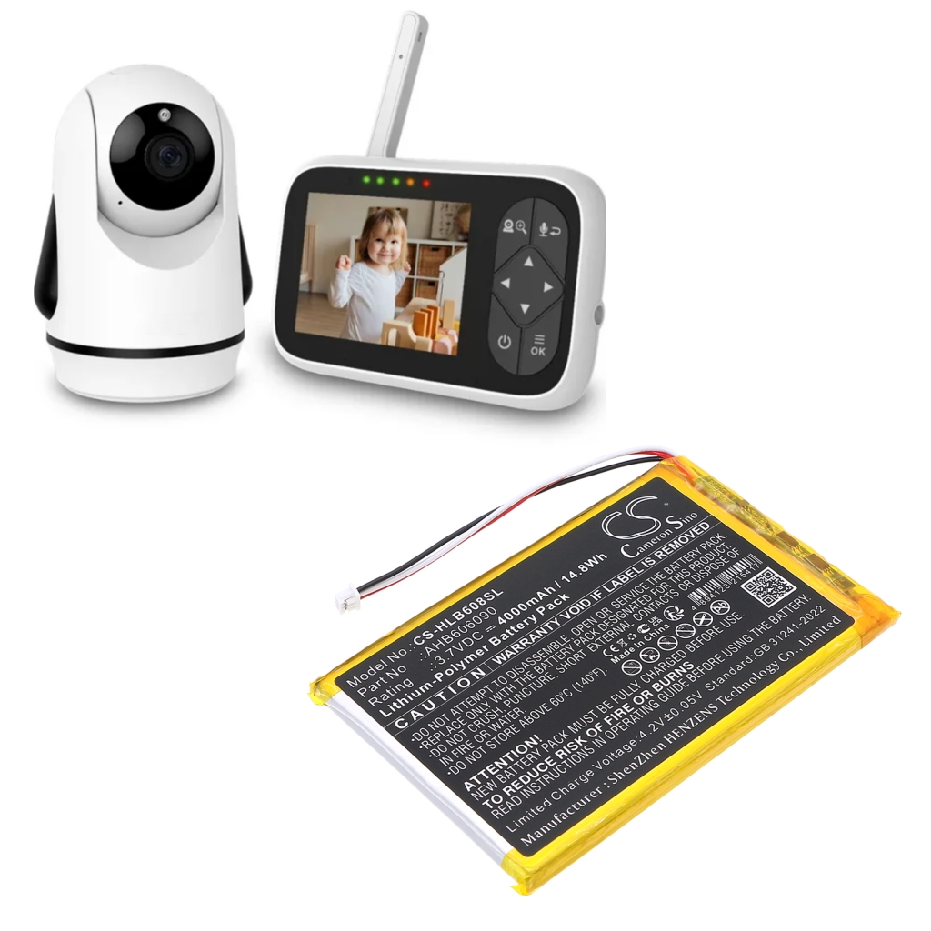 Baterija za BabyPhone Hellobaby HB6256 2.4GHz Digital Wireless Video Baby Monitor (CS-HLB608SL)