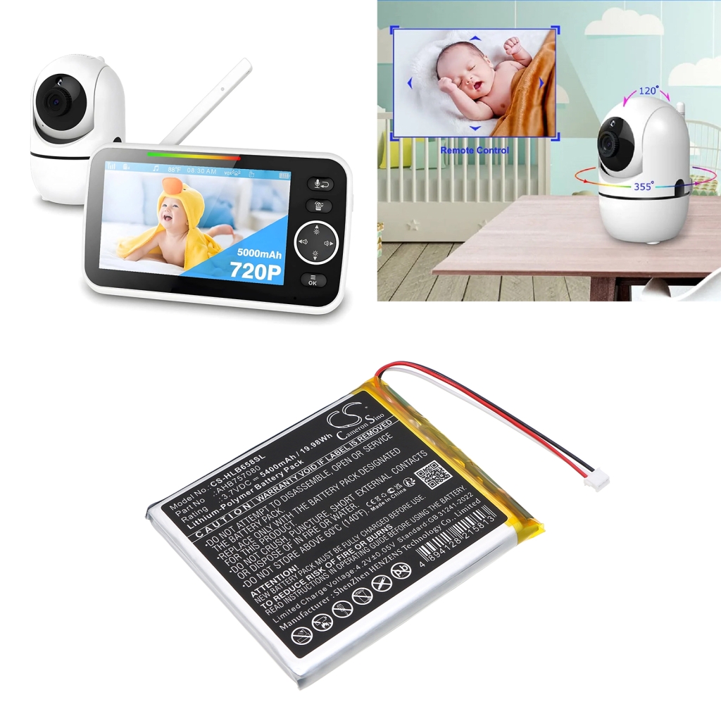 Baterija za BabyPhone Hellobaby CS-HLB658SL