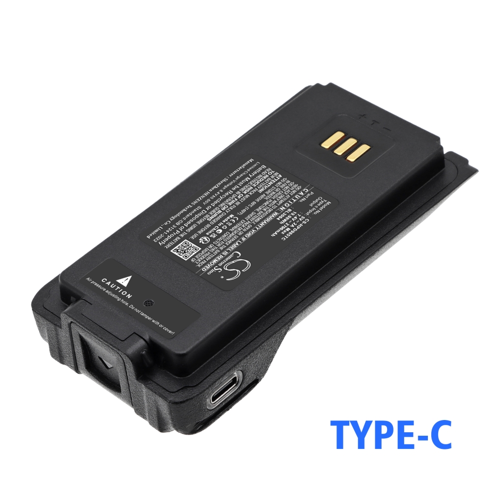 Battery compatible with Hytera CS-HPD985TC
