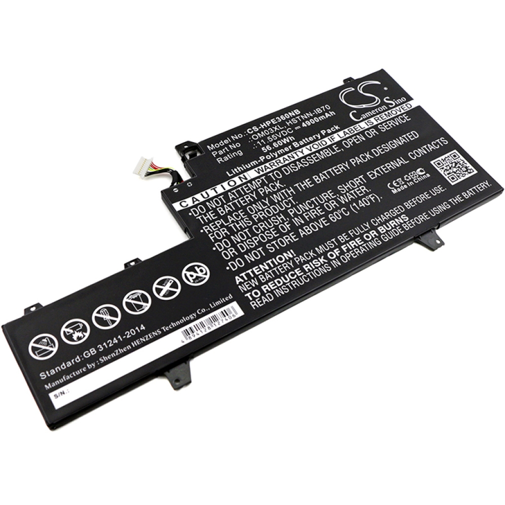 Baterija za prijenosno računalo HP EliteBook x360 1030 G2 1GY30PA (CS-HPE360NB)