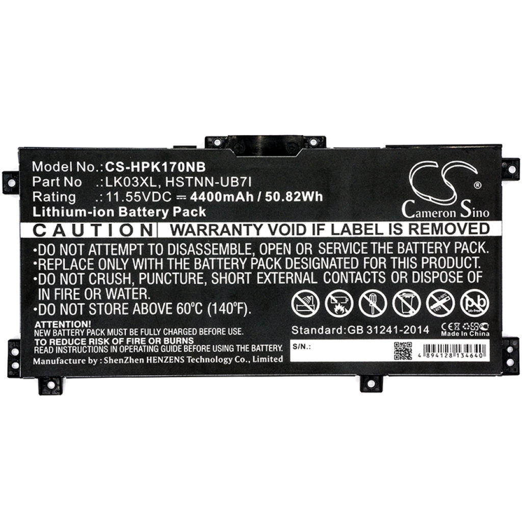 Baterija za prijenosno računalo HP Envy X360 15-BP005TX(2EY29PA) (CS-HPK170NB)