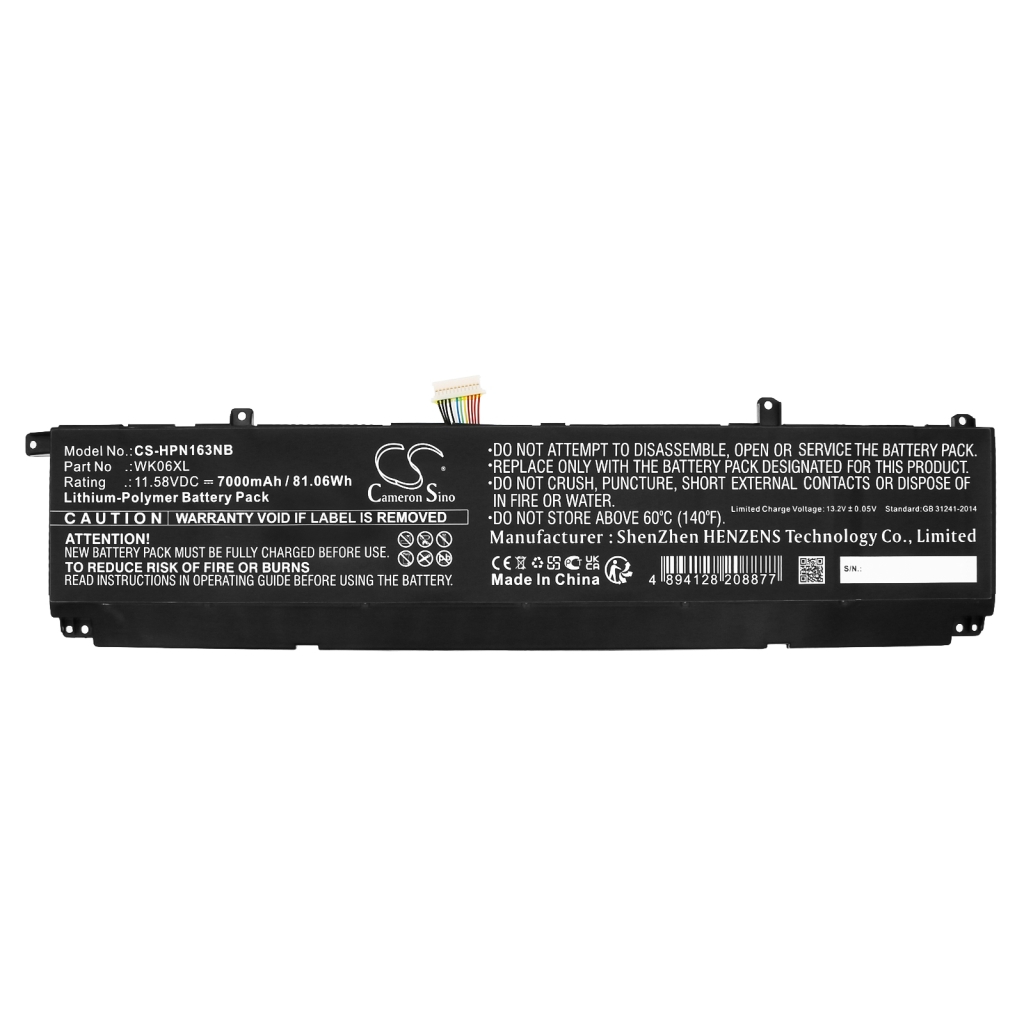 Baterija za prijenosno računalo HP OMEN 17-CK0349NW (CS-HPN163NB)
