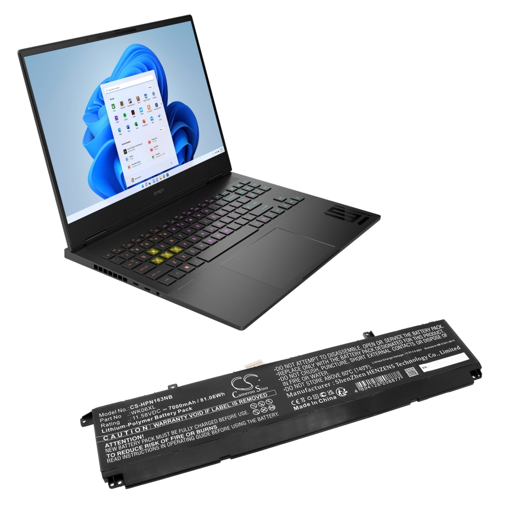Baterija za prijenosno računalo HP OMEN 17-CK0349NW (CS-HPN163NB)