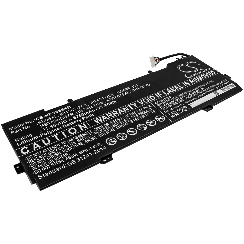 Baterija za prijenosno računalo HP Spectre X360 15-BL012DX (CS-HPS365NB)