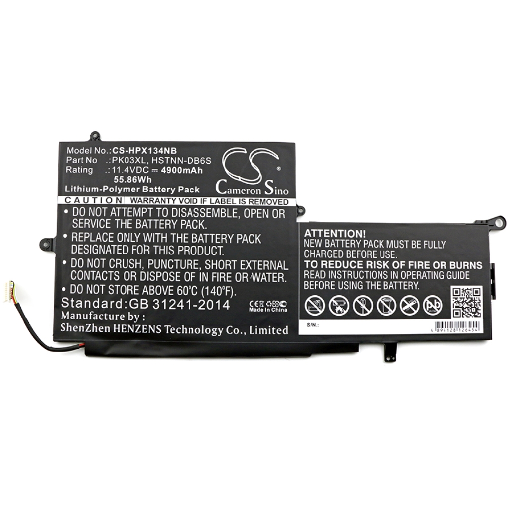 Baterija za prijenosno računalo HP Spectre x360 13-4021CA(L0Q59ua) (CS-HPX134NB)
