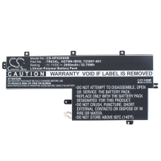 Kompatibilna zamjena baterije za HP 723922-171,723922-2B1,723997-001,G96TA016H,HSTNN-DB5G...