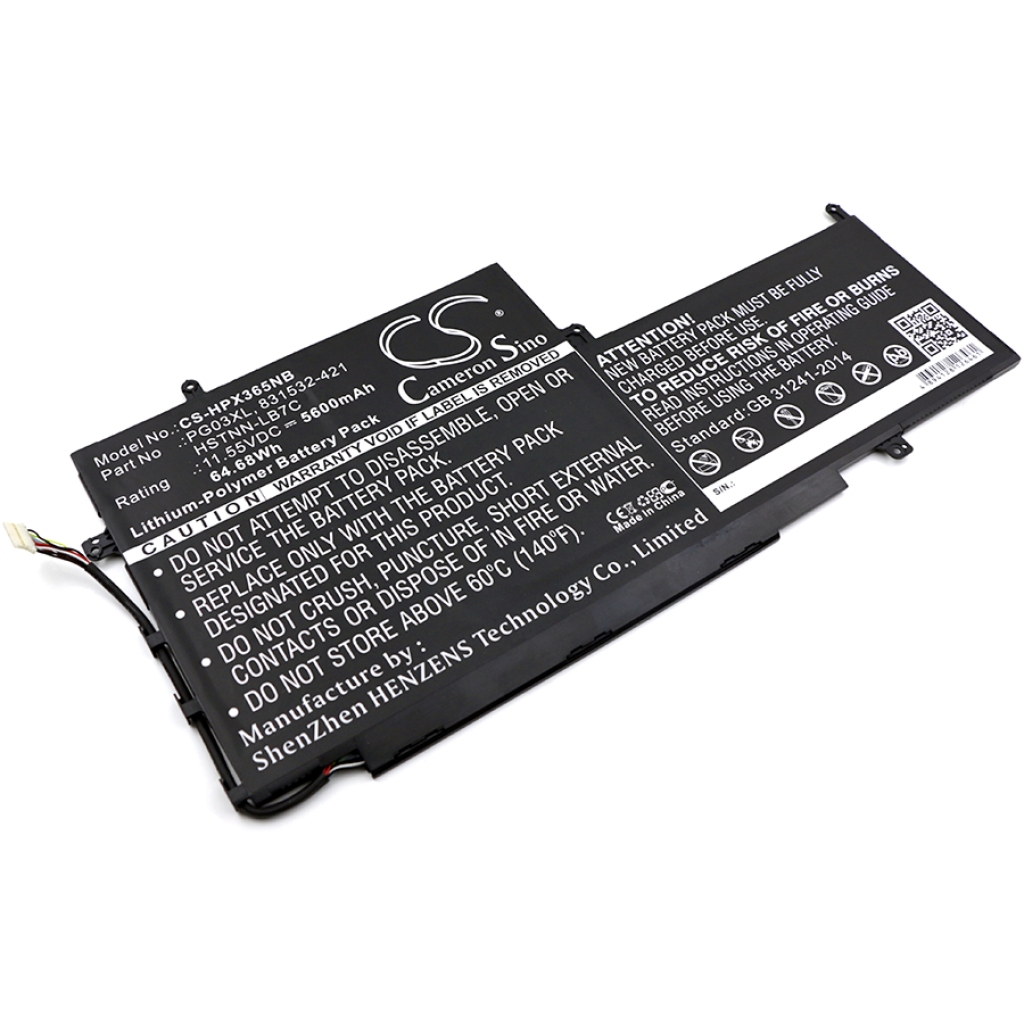 Baterija za prijenosno računalo HP Spectre X360 15-ap063nr (CS-HPX365NB)