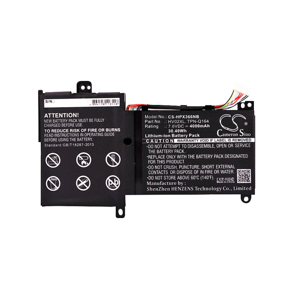 Baterija za prijenosno računalo HP Pavilion x360 11-k014tu (CS-HPX366NB)