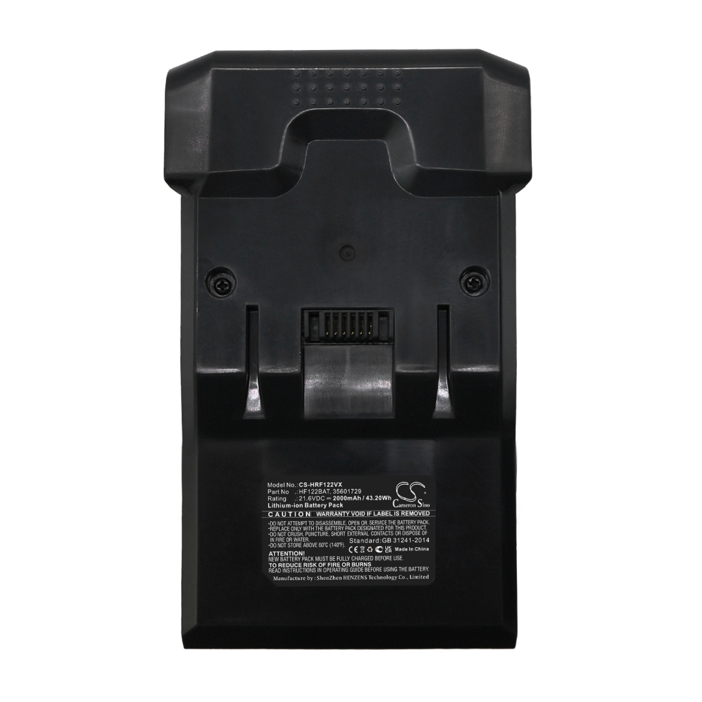 Kompatibilna zamjena baterije za Hoover 35601729,B012,HF122BAT
