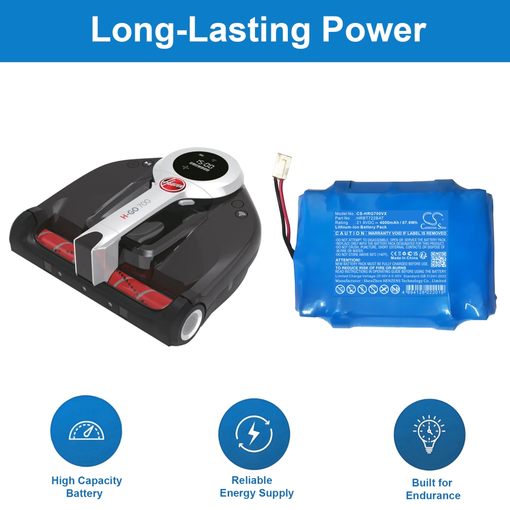 Baterija za usisavač Hoover CS-HRG700VX