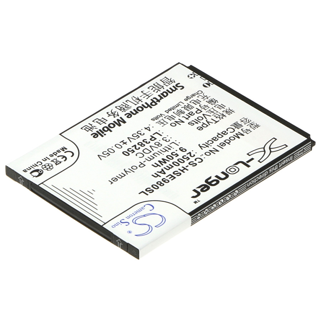 Kompatibilna zamjena baterije za Hisense LP38250