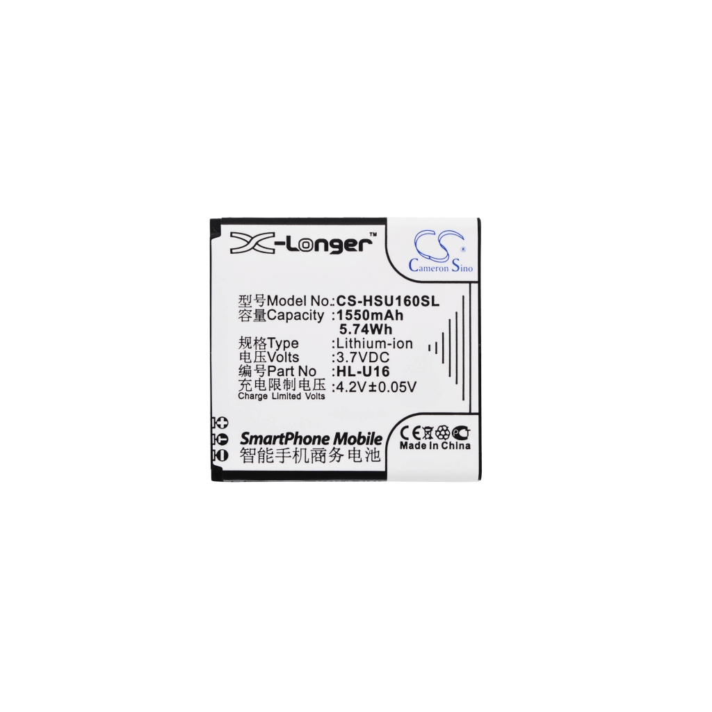 Cameron Sino X-Longer prednji prikaz: 1550mAh 3,7V 5,74Wh