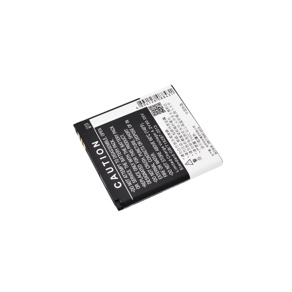 Cameron Sino X-Longer replacement smartphone battery 1550mAh - rear with contacts