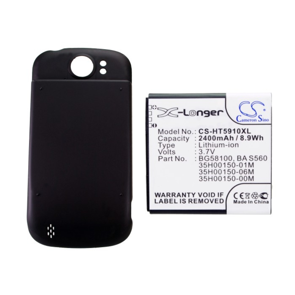 Baterija kompatibilno s HTC T-mobile CS-HT5910XL