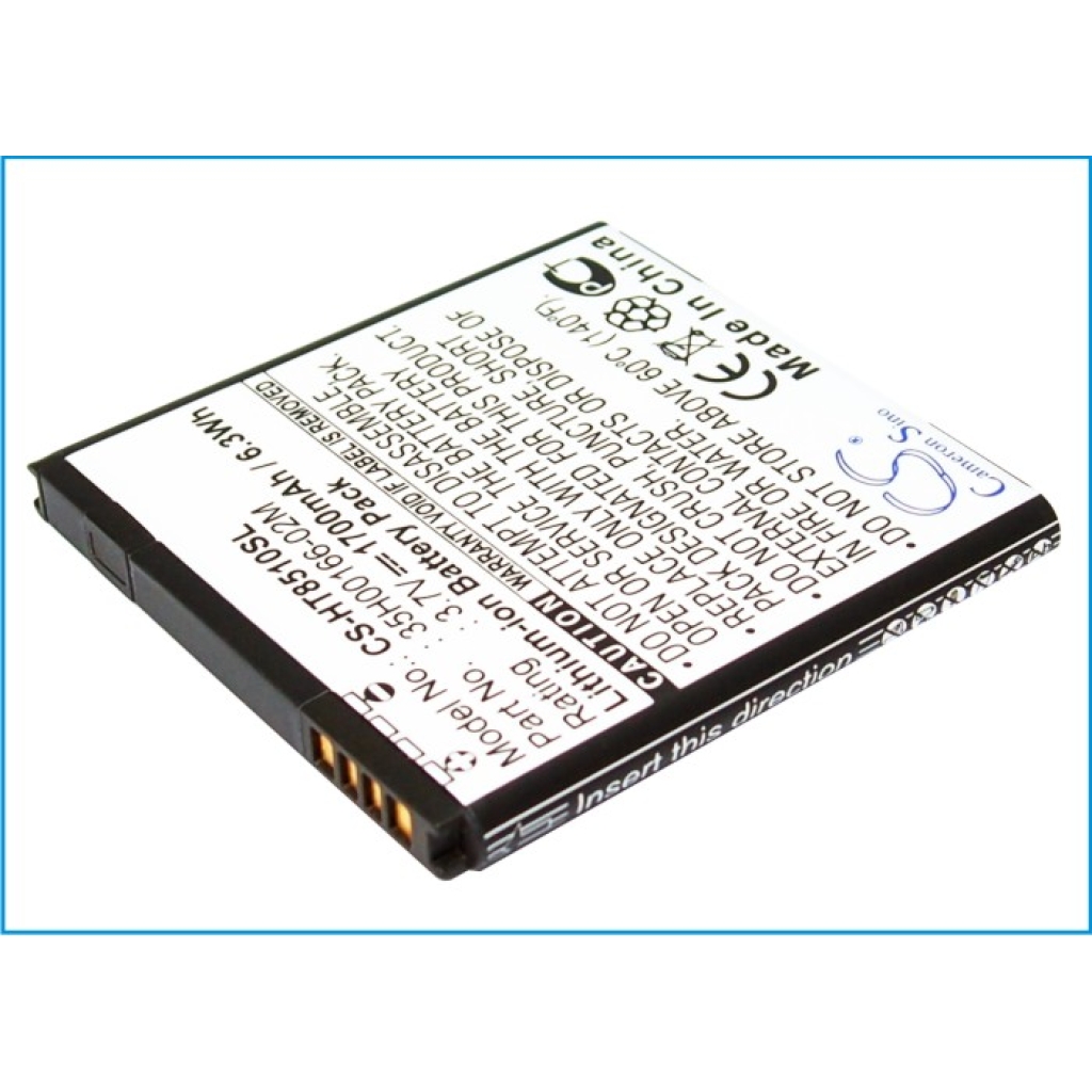 Baterija kompatibilno s HTC T-Mobile CS-HT8510SL