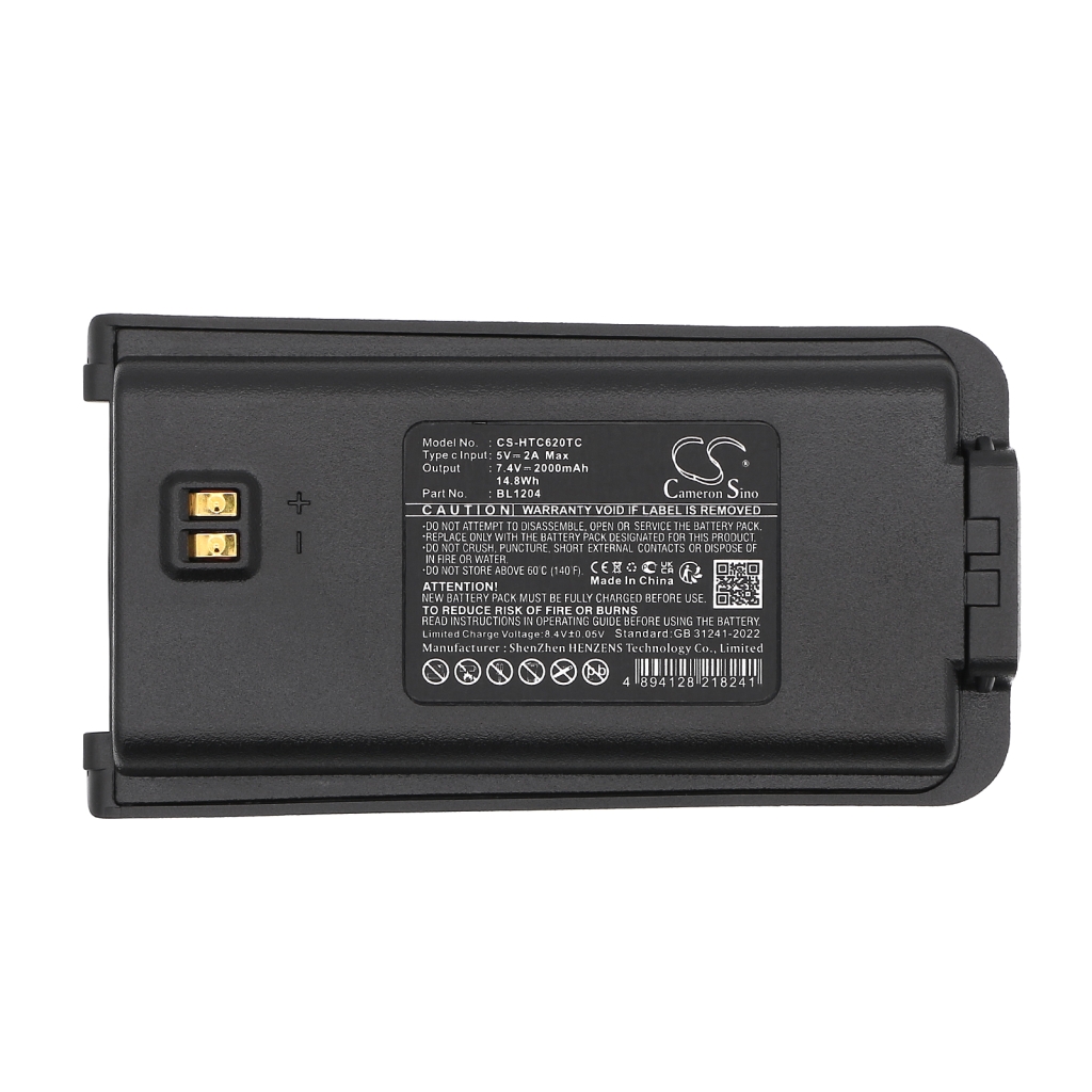 Two-Way Radio Battery Hytera TC-626