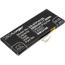Kompatibilna zamjena baterije za HTC 35H00203-00M,BM33100