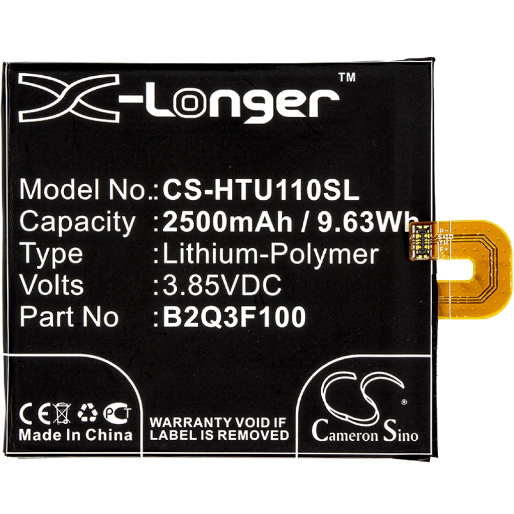 Baterija za mobilni telefon HTC CS-HTU110SL