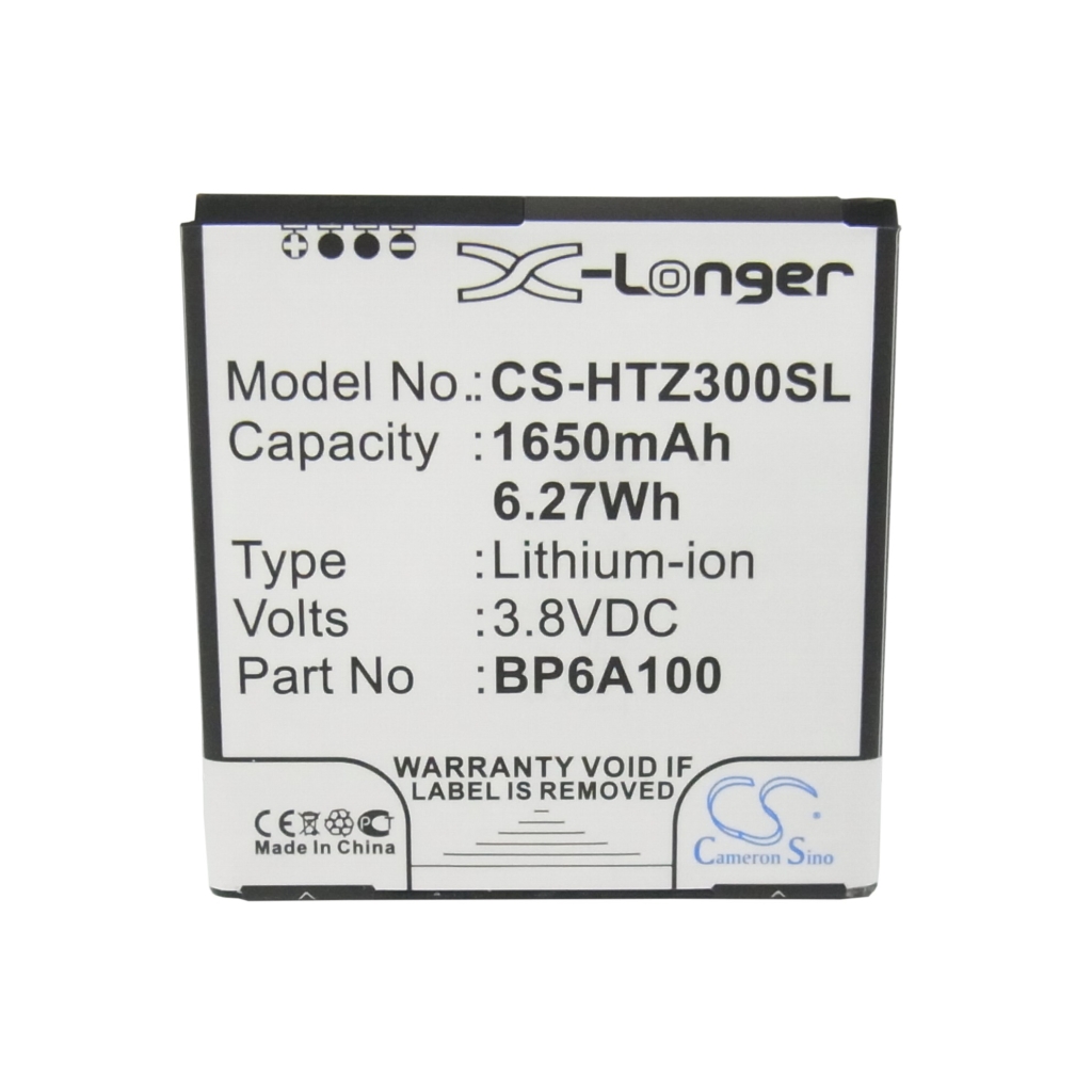 Kompatibilna zamjena baterije za HTC 35H00190-09M,BP6A100