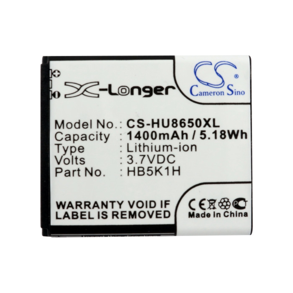 Baterija kompatibilno s Huawei AT&T MetroPCS T-Mobile MTC Srf CS-HU8650XL