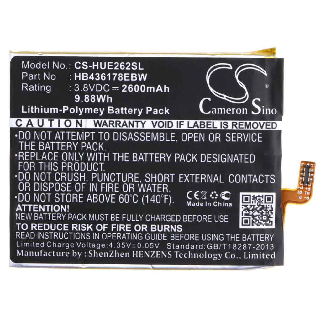 Kompatibilna zamjena baterije za Huawei HB436178EBW,HB436178EBW 