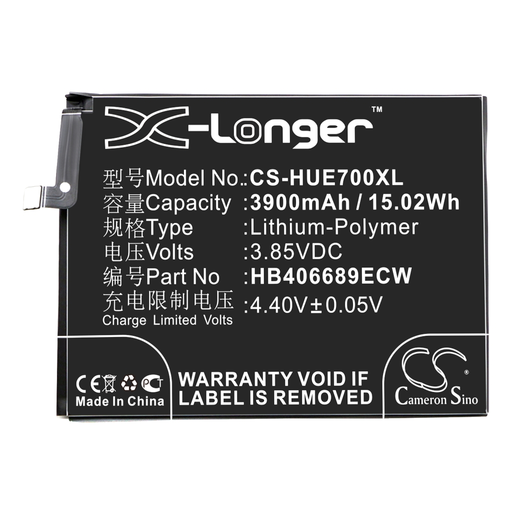 Kompatibilna zamjena baterije za Huawei HB396689ECW,HB406689ECW