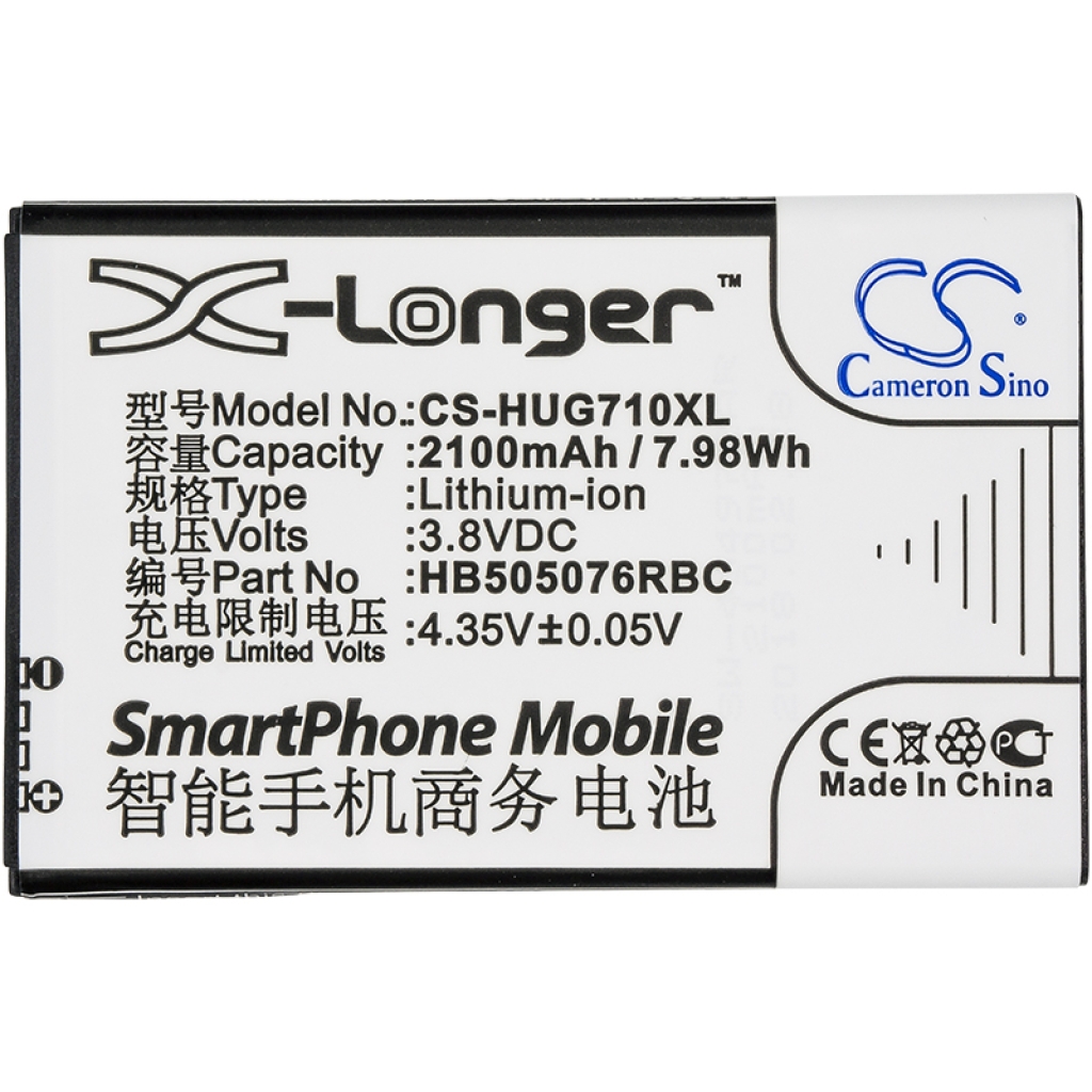 Kompatibilna zamjena baterije za Huawei HB505076RBC