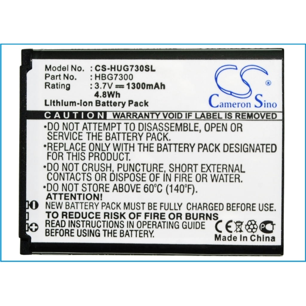 Baterija za mobilni telefon T-Mobile Energy (CS-HUG730SL)