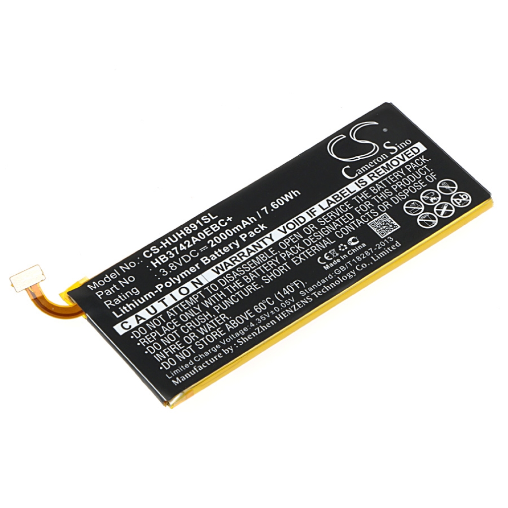 Kompatibilna zamjena baterije za Huawei HB3742A0EBC ,PGF364197HT