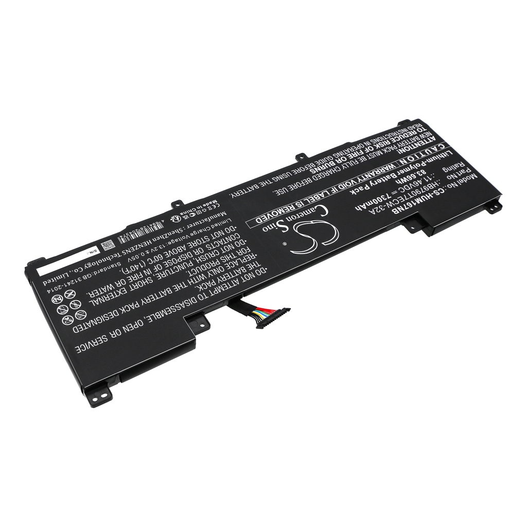 Baterija za prijenosno računalo Huawei MateBook 16 CREM-WFD9 (CS-HUM167NB)